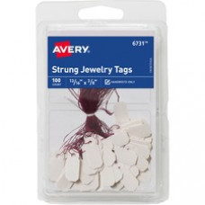 Avery® Strung Jewelry Tags - 0.81