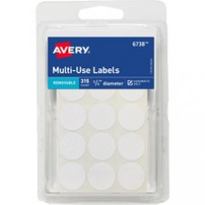 Avery® Removable Labels, 3/4