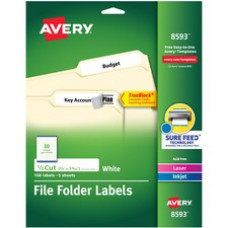 Avery® TrueBlock File Folder Labels - 2/3