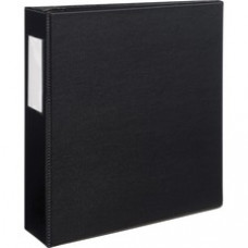 Avery® EZD-ring DuraHinge Durable Binder - 3 Binder Capacity - Letter - 8 1/2" x 11" Sheet Size - 670 Sheet Capacity - 3 x D-Ring Fastener(s) - 4 Internal Pocket(s) - Poly - Black - Recycled - 1 Each
