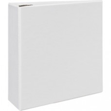 Avery® Durable View Binder, 4" EZD(R) One Touch Rings, 780-Sheet Capacity, DuraHinge(R), White (09801) - 4" Binder Capacity - Letter - 8 1/2" x 11" Sheet Size - 780 Sheet Capacity - 3 x D-Ring Fastener(s) - 4 Internal 