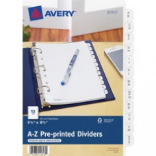 Avery® Mini Preprinted Dividers, 5-1/2