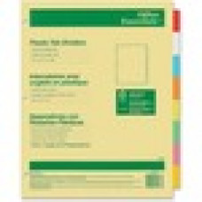 Avery® Office Essentials® Insertable Dividers, 8 Tab, Multicolor, 1 Set (11467) - 8 Tab(s) - 8.5
