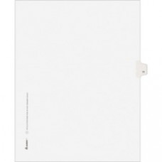 Avery® Individual Legal Exhibit Dividers - Avery Style - 1 Printed Tab(s) - Digit - 11 - 1 Tab(s)/Set - 8.5