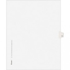Avery® Individual Legal Exhibit Dividers - Avery Style - 1 Printed Tab(s) - Digit - 13 - 1 Tab(s)/Set - 8.5