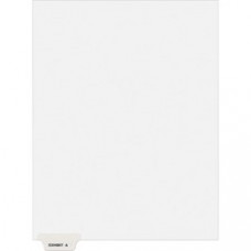 Avery® Individual Legal Exhibit Dividers - Avery Style - 1 Printed Tab(s) - Character - Exhibit A - 1 Tab(s)/Set - 8.5