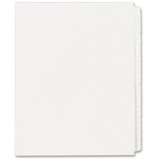 Avery® Standard Collated Legal Dividers Avery® Style, Letter Size, Blank Tab Set (11959) - 25 Blank Tab(s) - 8.5