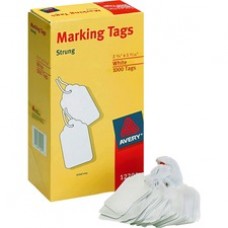 Avery® Marking Tags, Strung, 2-3/4