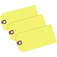 Avery® Shipping Tags, Yellow, Unstrung, 4-3/4