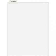 Avery® Individual Legal Dividers Avery® Style, Letter Size, Bottom Tab EXHIBIT O (12388) - 1 Printed Tab(s) - Character - EXHIBIT O - 1 Tab(s)/Set - 8.5