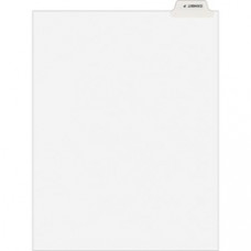 Avery® Individual Legal Dividers Avery® Style, Letter Size, Bottom Tab EXHIBIT P (12389) - 1 Printed Tab(s) - Character - Exhibit P - 1 Tab(s)/Set - 8.5