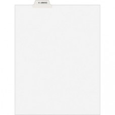 Avery® Individual Legal Dividers Avery® Style, Letter Size, Bottom Tab EXHIBIT S (12392) - 1 Printed Tab(s) - Character - EXHIBIT S - 1 Tab(s)/Set - 8.5