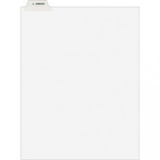 Avery® Individual Legal Dividers Avery® Style, Letter Size, Bottom Tab EXHIBIT T (12393) - Printed Tab(s) - Character - EXHIBIT T - 1 Tab(s)/Set - 8.5