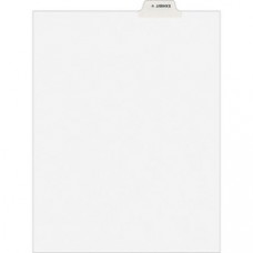 Avery® Individual Legal Dividers Avery® Style, Letter Size, Bottom Tab EXHIBIT V (12395) - 1 Printed Tab(s) - Character - EXHIBIT V - 1 Tab(s)/Set - 8.5