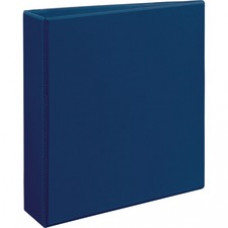 Avery® Durable View Binder, 2" Slant Rings, 500-Sheet Capacity, DuraHinge(R), Blue (17034) - 2" Binder Capacity - Letter - 8 1/2" x 11" Sheet Size - 500 Sheet Capacity - 3 x Slant D-Ring Fastener(s) - 2 Internal Pocket(s) 