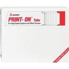 Avery® Copier Tab Dividers, 5 Tab, White, 30 Sets (20416) - Blank Tab(s) - 5 Tab(s)/Set - 8.5