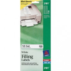 Avery® Mini-Sheets(R) File Folder Labels, 2/3
