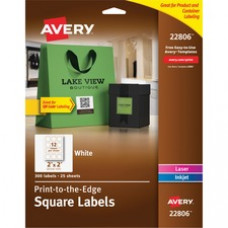 Avery® Easy Peel(R) Labels, Sure Feed(TM) TrueBlock(R), Permanent Adhesive, Square 2