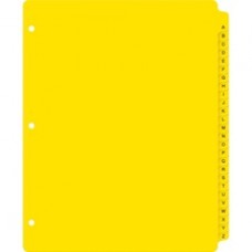 Avery® Heavy-Duty Plastic A-Z Industrial Dividers - 26 x Divider(s) - 26 Tab(s) - A-Z - 26 Tab(s)/Set - 8.5