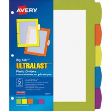 Avery® Big Tab Ultralast Plastic Dividers - 10