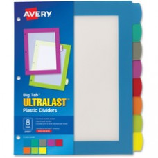 Avery® Big Tab Ultralast Plastic Dividers - 4