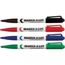 Avery® Marks A Lot(R) Pen-Style Dry Erase Markers, Bullet Tip, Assorted Colors, Value Pack of 24 (29860) - Fine Marker Point - Bullet Marker Point Style - Assorted - 24 / Box