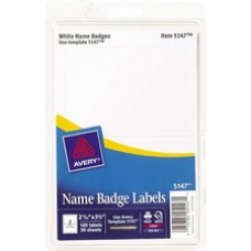 Avery® Name Badge Labels, 2-11/32