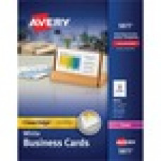 Avery® Clean Edge(R) Business Cards, Uncoated, Two-Sided Printing,400 Cards (5877) - 3 1/2