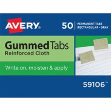Avery® Gummed Index Tabs, Reinforced Cloth, 1