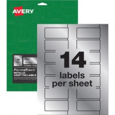 Avery® PermaTrack Asset Tag Label - 1 1/4