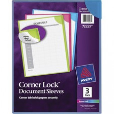 Avery® Corner Lock Letter File Sleeve - 8 1/2