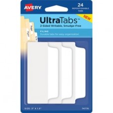 Avery® UltraTabs Filing Tabs - 24 Tab(s) - 1.50