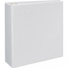 Avery® Heavy-Duty View 3 Ring Binder, 4" One Touch EZD(R) Ring, Holds 8.5" x 11" Paper, White (79104) - 4" Binder Capacity - Letter - 8 1/2" x 11" Sheet Size - 780 Sheet Capacity - 3 x D-Ring 