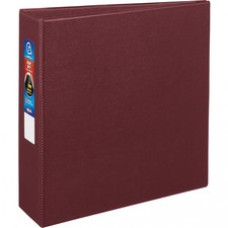 Avery® Heavy-Duty Binder, 3" One-Touch Rings, 670-Sheet Capacity, DuraHinge(R), Maroon (79363) - 3" Binder Capacity - Letter - 8 1/2" x 11" Sheet Size - 670 Sheet Capacity - 3 x D-Ring Fastener(s) - 4 Internal 