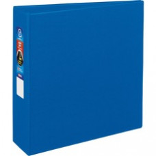 Avery® Heavy-Duty Binder, 3" One-Touch Rings, 670-Sheet Capacity, DuraHinge(R), Blue (79883) - 3" Binder Capacity - Letter - 8 1/2" x 11" Sheet Size - 670 Sheet Capacity - 3 x D-Ring Fastener(s) - 4 Internal Pocket(s) - 