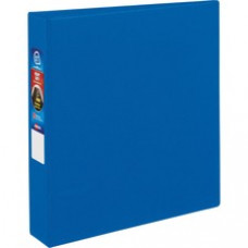 Avery® Heavy-Duty Binder, 1-1/2" One-Touch Rings, 400-Sheet Capacity, DuraHinge(R), Blue (79885) - 1 1/2" Binder Capacity - Letter - 8 1/2" x 11" Sheet Size - 400 Sheet Capacity - 3 x D-Ring Fastener(s) - 4 Internal 