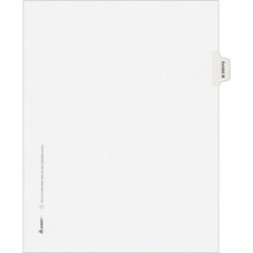 Avery® Individual Legal Dividers Allstate(R) Style, Letter Size, Side Tab EXHIBIT M (82119) - 1 Printed Tab(s) - Character - M - 8.5