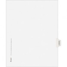 Avery® Individual Legal Dividers Allstate(R) Style, Letter Size, Side Tab EXHIBIT Q (82123) - 1 Printed Tab(s) - Character - Q - 8.5