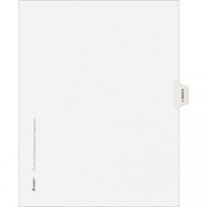 Avery® Individual Legal Dividers Allstate(R) Style, Letter Size, Side Tab EXHIBIT Y (82131) - 1 Printed Tab(s) - Character - Y - 8.5