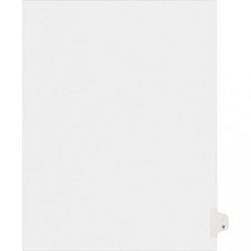 Avery® Individual Legal Dividers Allstate(R) Style, Letter Size, Side Tab Y (82187) - 1 Printed Tab(s) - Character - Y - 8.5