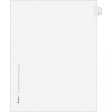 Avery® Individual Legal Dividers Allstate(R) Style, Letter Size, Side Tab #2 (82200) - 1 Printed Tab(s) - Digit - 2 - 8.5