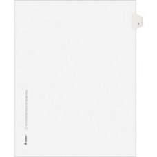 Avery® Individual Legal Dividers Allstate(R) Style, Letter Size, Side Tab #3 (82201) - 1 Printed Tab(s) - Digit - 3 - 8.5