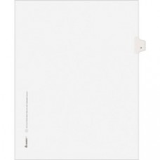 Avery® Individual Legal Dividers Allstate(R) Style, Letter Size, Side Tab #7 (82205) - 1 Printed Tab(s) - Digit - 7 - 8.5