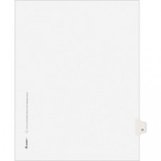 Avery® Individual Legal Dividers Allstate(R) Style, Letter Size, Side Tab #21 (82219) - 1 Printed Tab(s) - Digit - 21 - 8.5