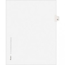 Avery® Individual Legal Dividers Allstate(R) Style, Letter Size, Side Tab #82 (82280) - 1 Printed Tab(s) - Digit - 82 - 8.5