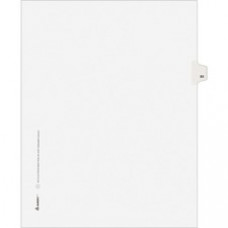 Avery® Individual Legal Dividers Allstate(R) Style, Letter Size, Side Tab #83 (82281) - 1 Printed Tab(s) - Digit - 83 - 8.5