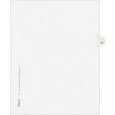 Avery® Individual Legal Dividers Allstate(R) Style, Letter Size, Side Tab #84 (82282) - 1 Printed Tab(s) - Digit - 84 - 8.5