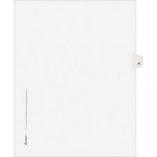 Avery® Individual Legal Dividers Allstate(R) Style, Letter Size, Side Tab #85 (82283) - 1 Printed Tab(s) - Digit - 85 - 8.5