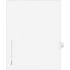 Avery® Individual Legal Dividers Allstate(R) Style, Letter Size, Side Tab #92 (82290) - 1 Printed Tab(s) - Digit - 92 - 8.5