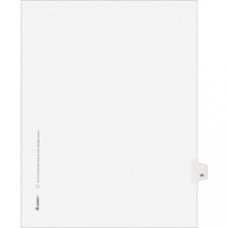 Avery® Individual Legal Dividers Allstate(R) Style, Letter Size, Side Tab #95 (82293) - 1 Printed Tab(s) - Digit - 95 - 8.5